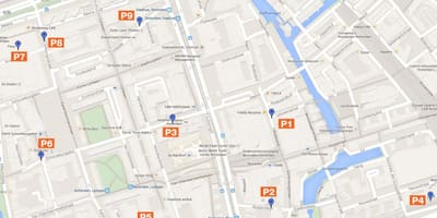 Карта на Ротердам паркинг зони 